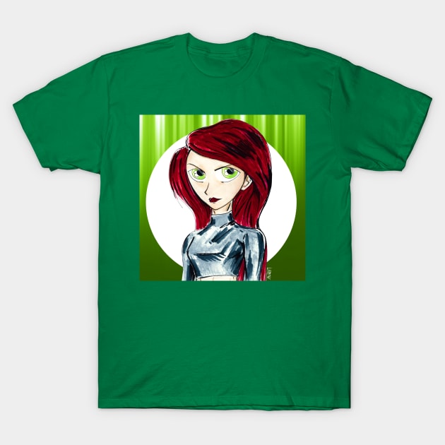 Kim possible impossible spy girl T-Shirt by jorge_lebeau